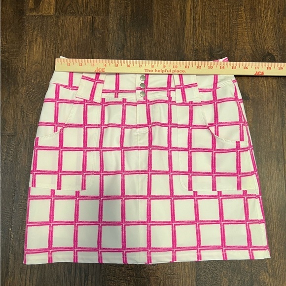 Jofit Golf Skort Size Women’s 2 Color Pink And White - Picture 10 of 11